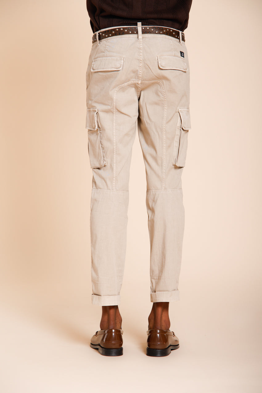 Chile Hose Cargo Herren aus Stretch-Satin extra slim fit ①