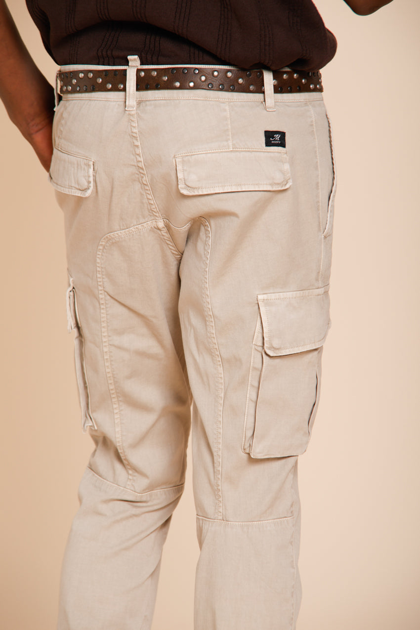 Chile Hose Cargo Herren aus Stretch-Satin extra slim fit ①