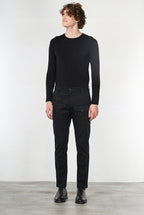 George Coolpocket pantalone cargo uomo in gabardina carrot fit ①
