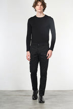 George Coolpocket pantalone cargo uomo in gabardina carrot fit ①
