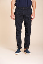 George Coolpocket Hose Cargo Herren aus leichtem Stretch-Twill Logo Edition carrot fit ①