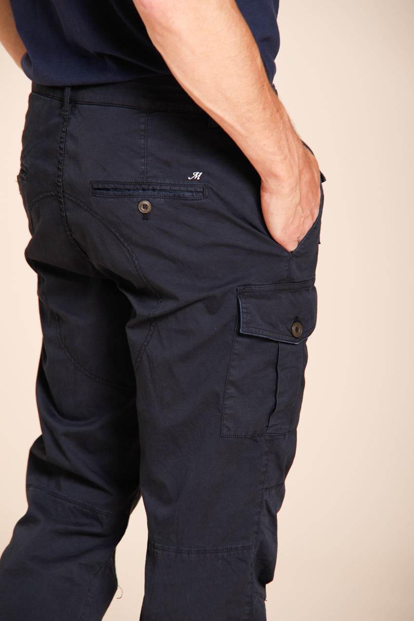George Coolpocket Hose Cargo Herren aus leichtem Stretch-Twill Logo Edition carrot fit ①
