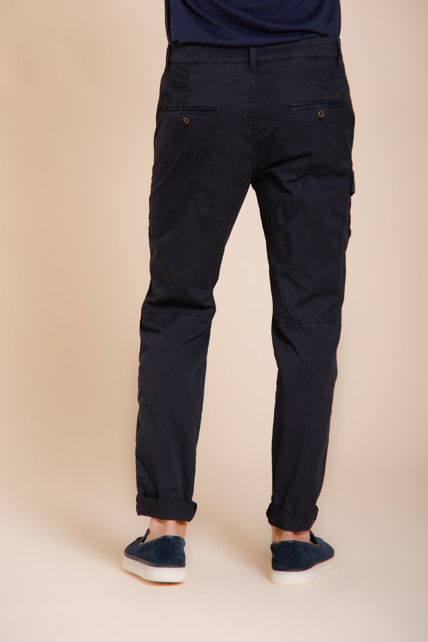 George Coolpocket Hose Cargo Herren aus leichtem Stretch-Twill Logo Edition carrot fit ①
