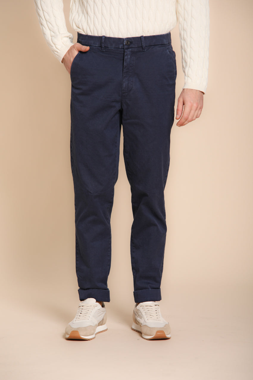 Chinos Herren-Chinohose aus Gabardine relaxed fit