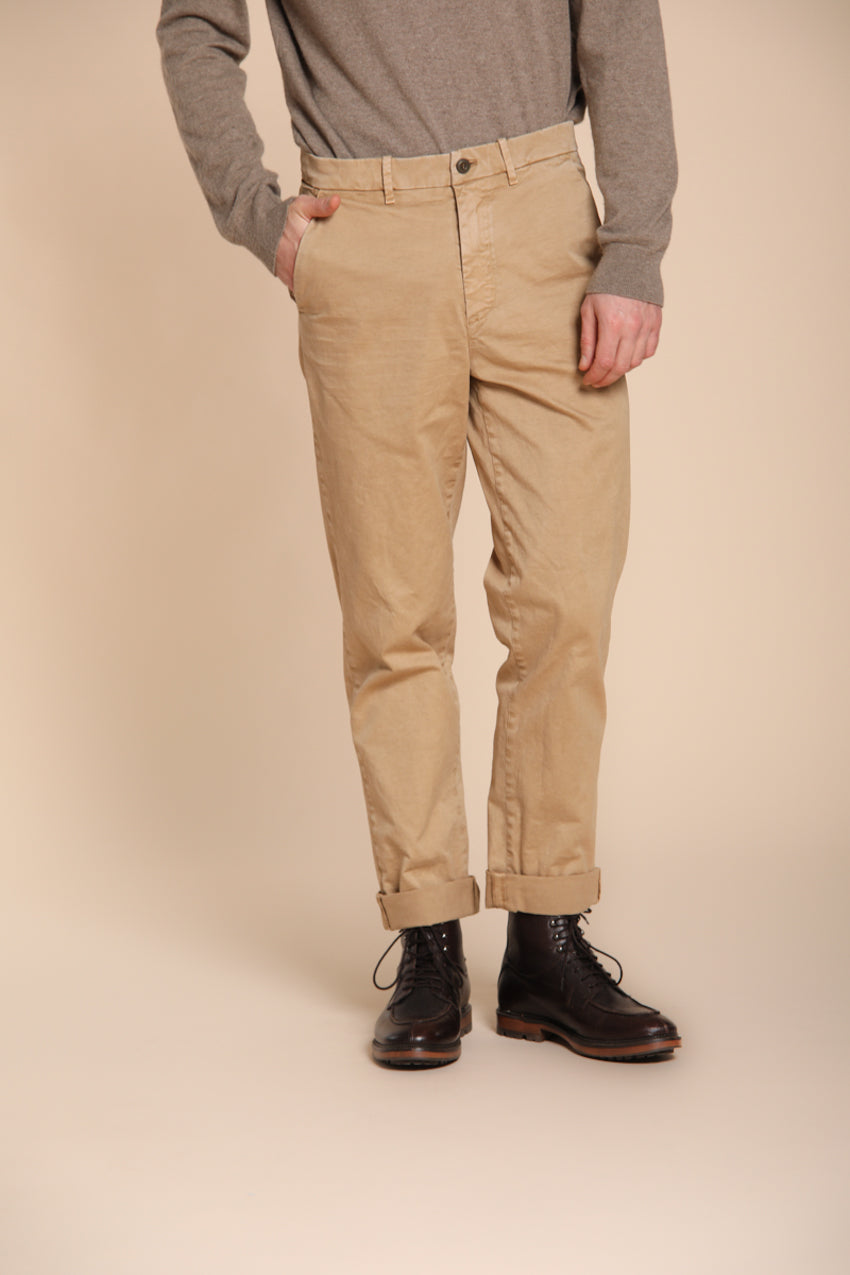 Chinos Herren-Chinohose aus Gabardine relaxed fit