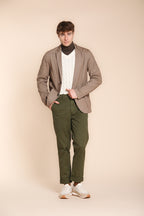 Chinos Herren-Chinohose aus Gabardine relaxed fit