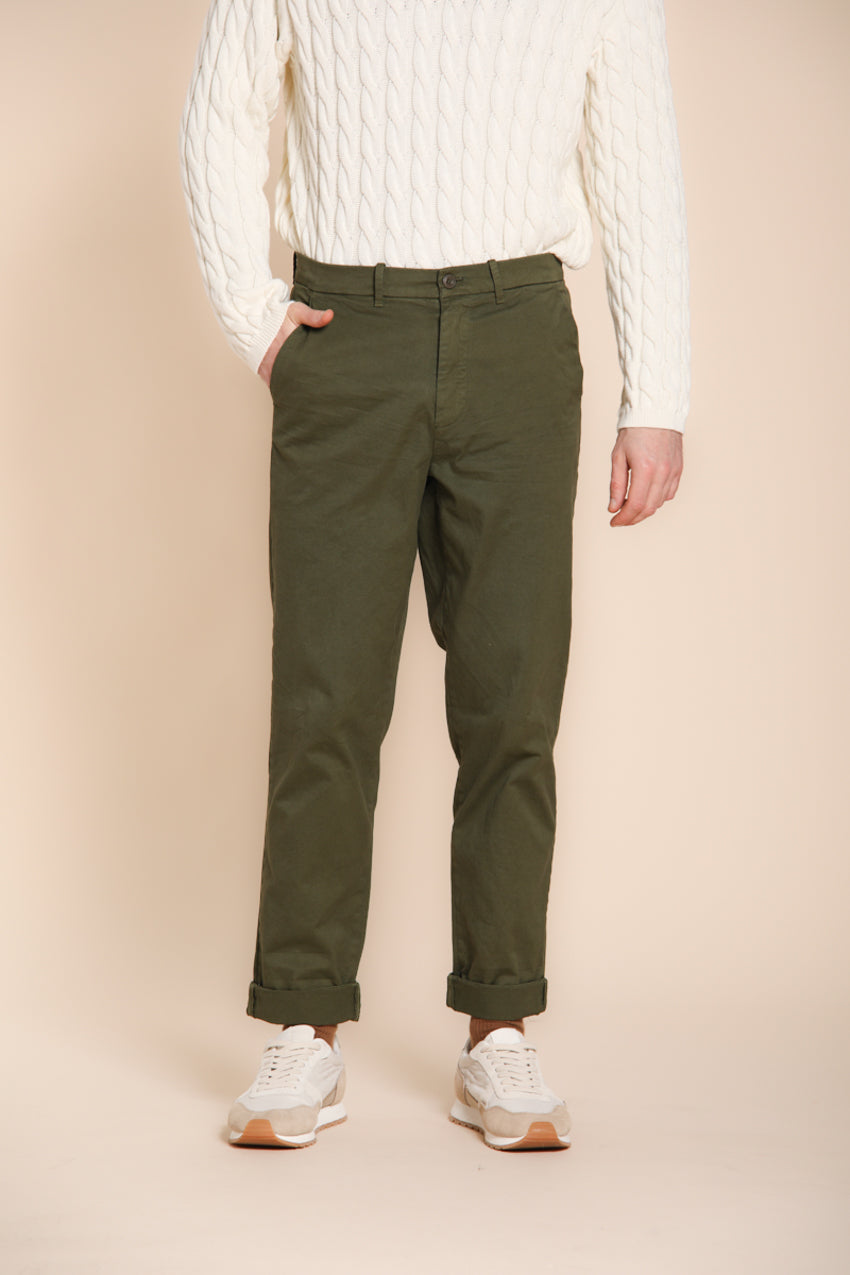 Chinos Herren-Chinohose aus Gabardine relaxed fit