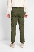 Chinos pantalon chino homme en gabardine relaxed fit