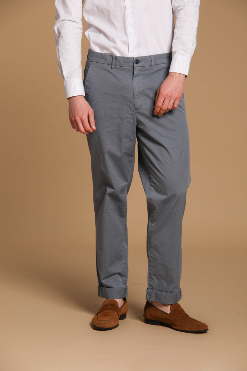 Chinos 22 Herren Chino Hose aus leichtem Pima-Baumwoll-Stretch Relaxed Fit