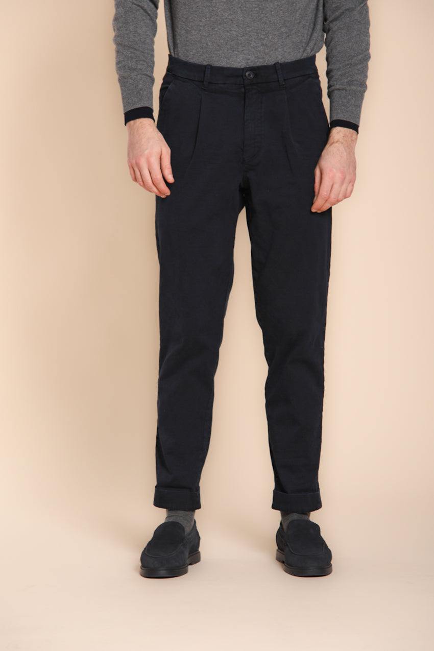 Pinces Herren-Chinohose aus Gabardine relaxed fit