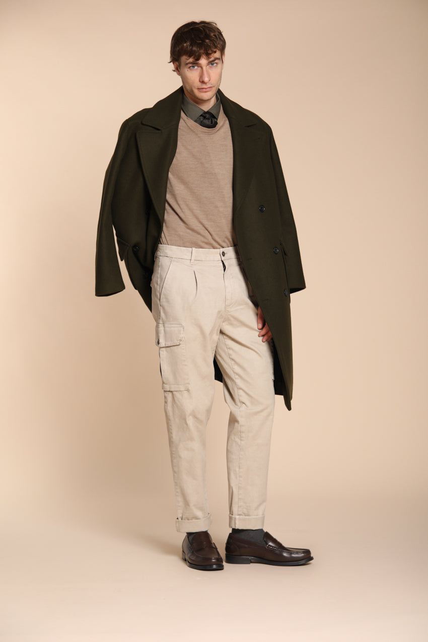 Foto 3 Cargo pantalone cargo uomo sartoriale relaxed fit