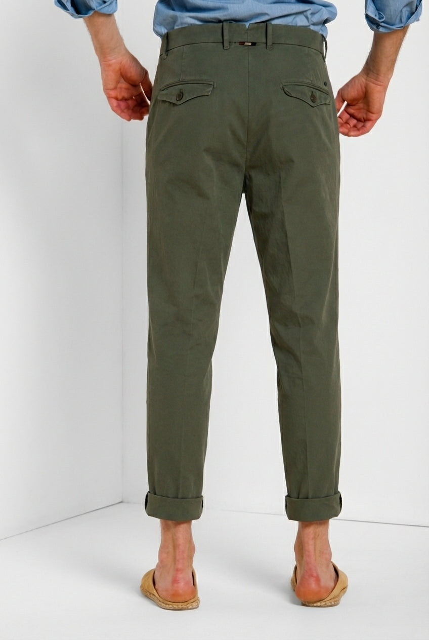 Chinos pantalon chino homme en toile oxford relaxed fit