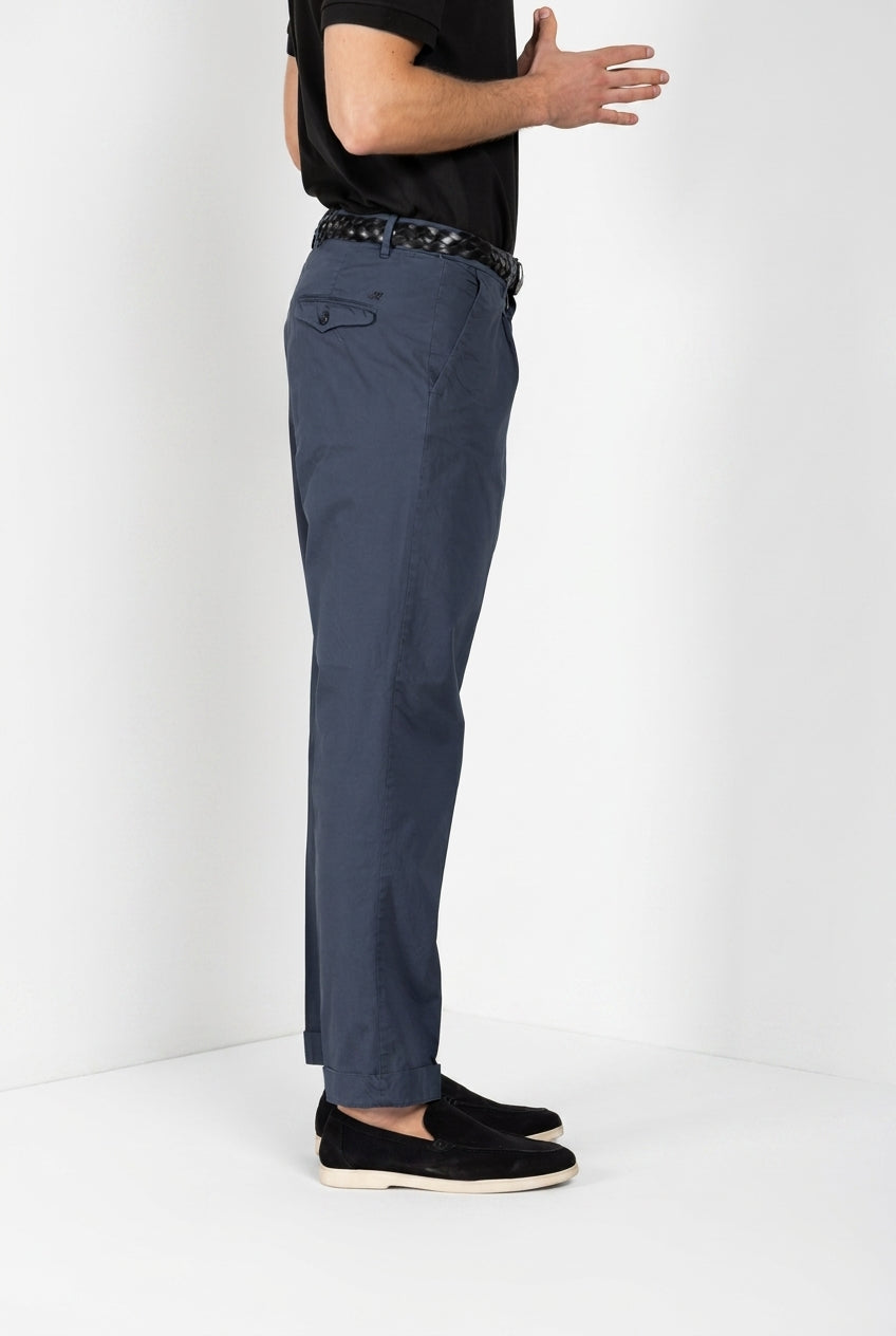 Pinces men's chino pants in stretch gabardine relaxed fit