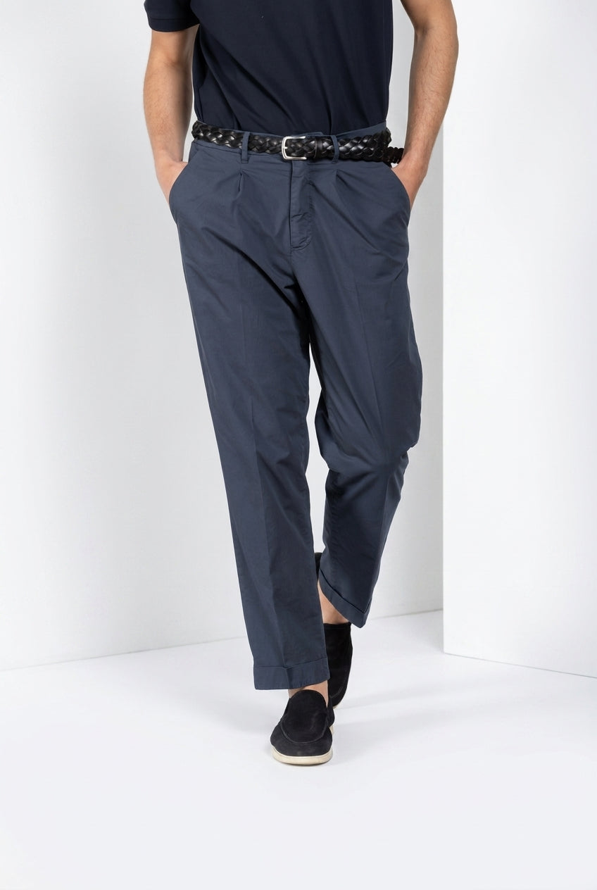 Pinces men's chino pants in stretch gabardine relaxed fit