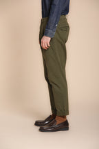 Pinces Herren-Chinohose aus Gabardine relaxed fit