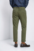 Pinces pantalon chino homme en gabardine relaxed fit