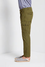 Cargo pantalon cargo homme en twill léger stretch relaxed fit