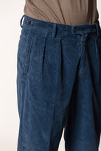 Don Johnson 2 Pinces Herren-Chinohose aus 500-Rippen-Samt carrot fit