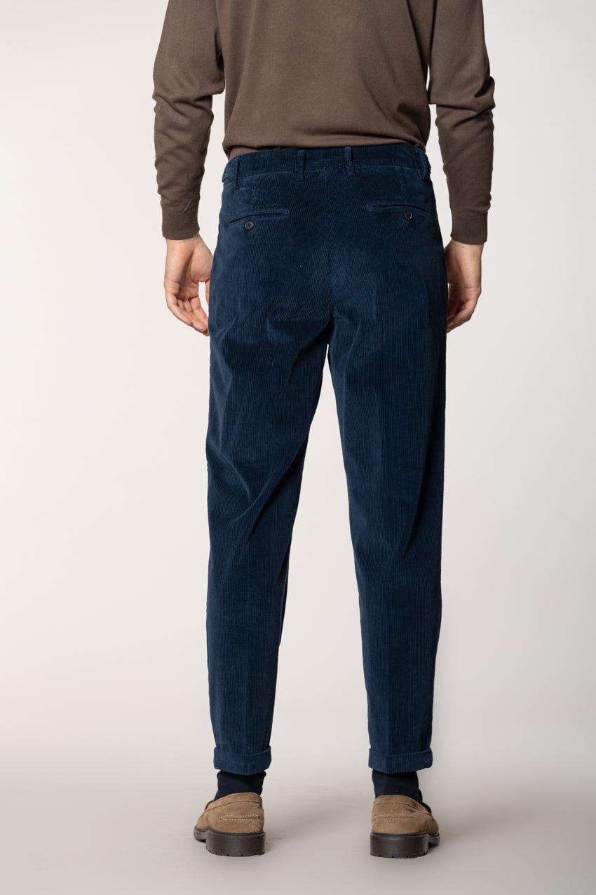 Don Johnson 2 Pinces Herren-Chinohose aus 500-Rippen-Samt carrot fit