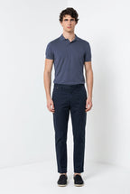 Madison M74 men's chino pants in lightweight stretch twill carrot fit