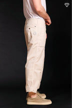 San Luis M74 Herren Cargo Hose in Canvas Oxford logo edition Relaxed Fit ①
