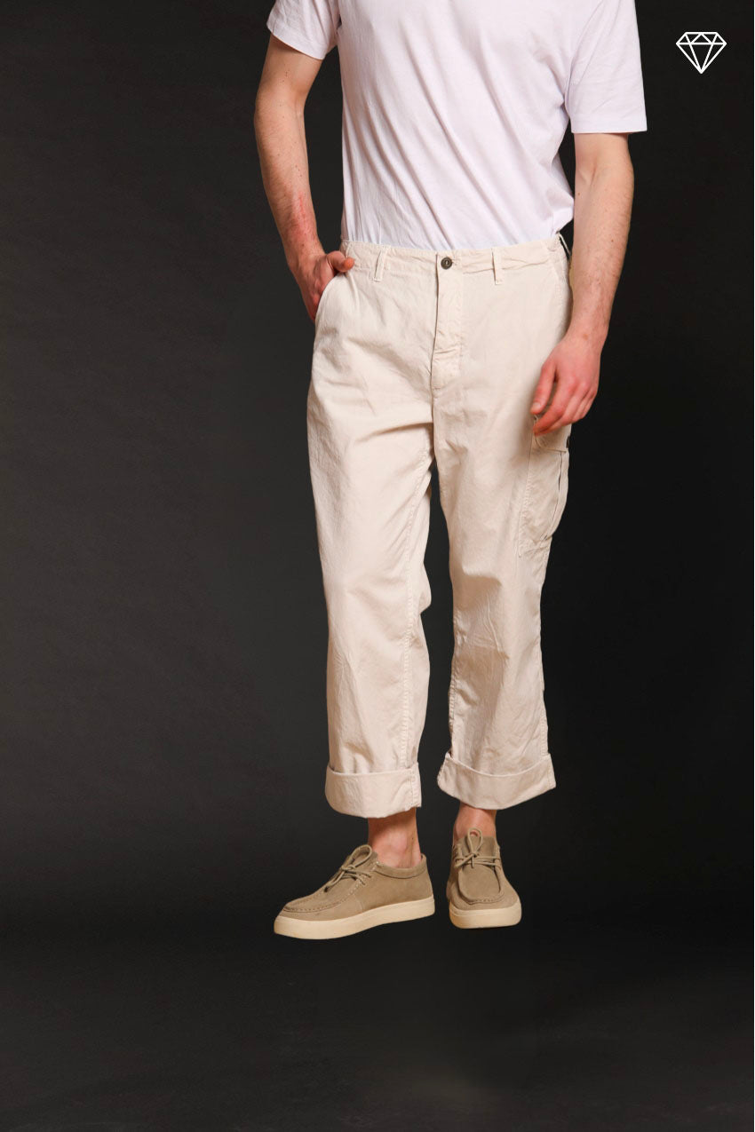 San Juan M74 Herren Cargo Hose in Canvas Oxford logo edition Relaxed Fit ①