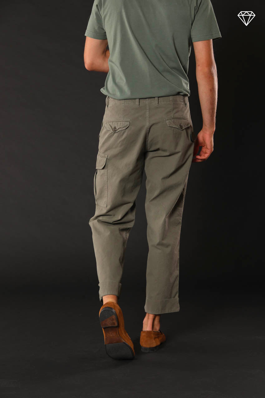 San Juan M74 Herren Cargo Hose in Canvas Oxford logo edition Relaxed Fit ①