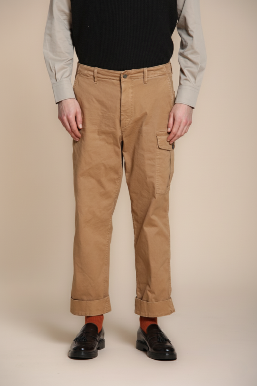 San Juan M74 Herren-Cargohose aus Gabardine relaxed fit 