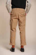 Foto 6 San Juan M74 pantalone cargo uomo in gabardina relaxed fit