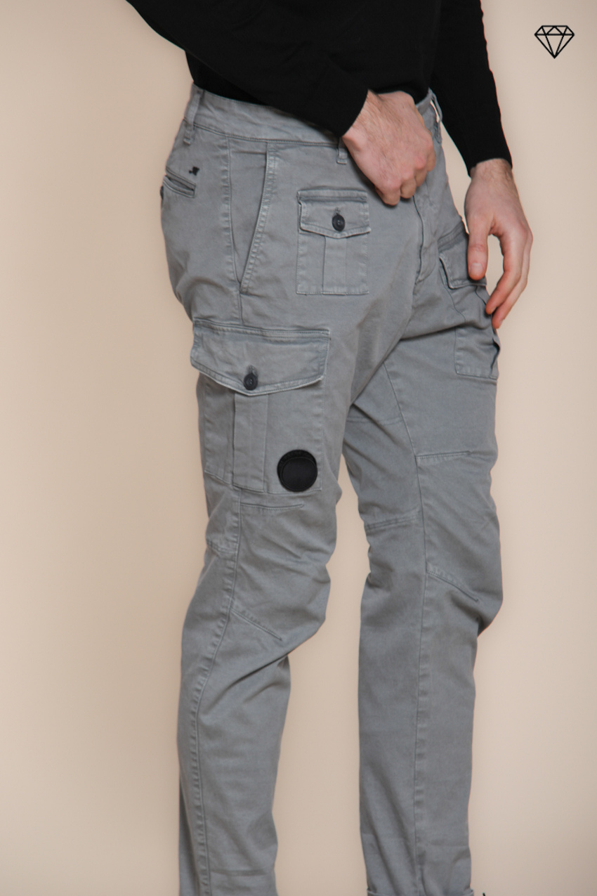 George Coolpocket Herren-Cargohose aus Gabardine logo edition carrot fit ①