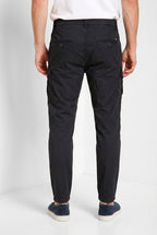 George Coolpocket pantalone cargo uomo in twill leggero stretch Logo Edition carrot fit ①