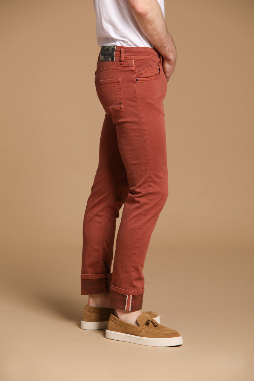 Harris 5-Taschen Herrenjeans in Gabardine mit Camouflage-Muster Slim Fit