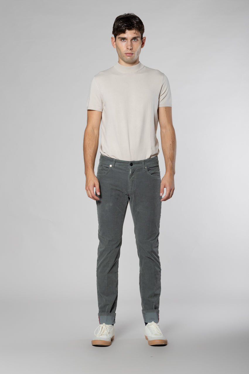 Harris Herren-5-Taschen-Hose aus 1000-Rippen-Samt slim fit