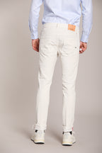 Foto 5 Harris pantalone 5 tasche uomo in velluto 1000 righe slim fit