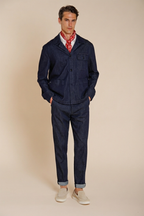 Work Jacket overshirt uomo in denim