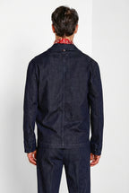 Work men's overshirt jacket in denim