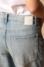 Vivienne 5-Taschen-Damenjeans in Denim Balloon Fit