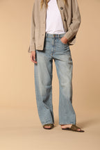 Vivienne 5-Taschen-Damenjeans in Denim Balloon Fit