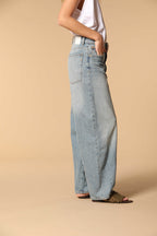 Vivienne 5-Taschen-Damenjeans in Denim Balloon Fit