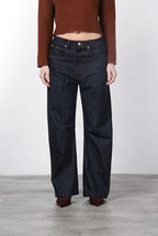 Vivienne pantalón chino 5 bolsillos de mujer en denim stretch con Balloon Fit
