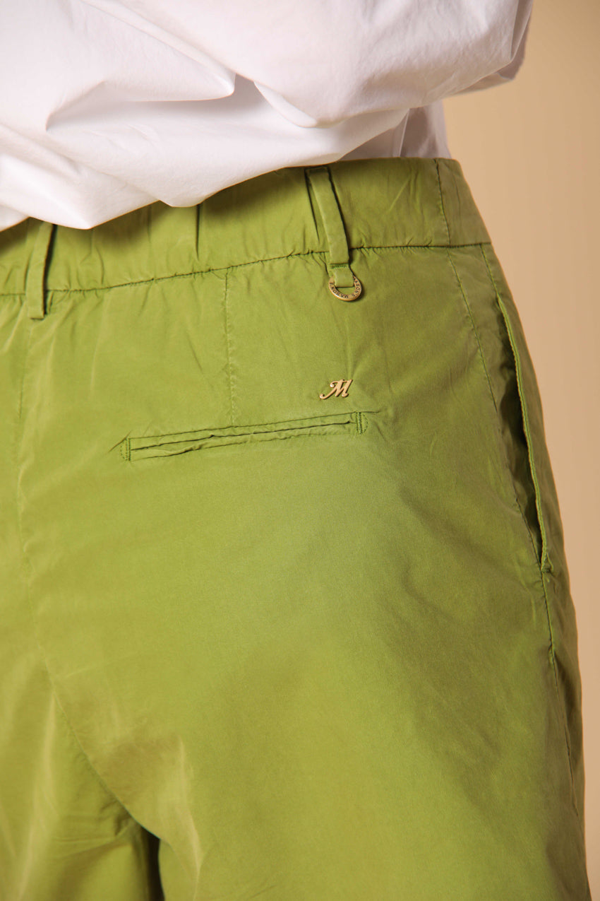 New York Cozy Bermuda Chino Damen in Fallschirmstoff aus Lyocell-Baumwoll-Mischung Relaxed Fit