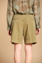 New York 1 Pinces Cargo Bermuda Cargo Damen in leichtem Baumwolltwill Relaxed Fit