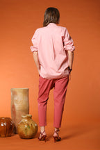 Lauren Damenbluse mit langen Ärmeln aus Popeline