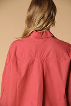 Lauren Damenbluse mit langen Ärmeln aus Popeline