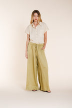 Livia camicia donna a manica corta in popeline