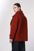 Leonie cappotto donna in lana bouclé