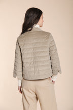 Foto 4 Amy giubbotto donna in velluto 500 righe