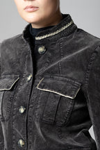 Karen Damenjacke aus 1000-Rippen-Samt