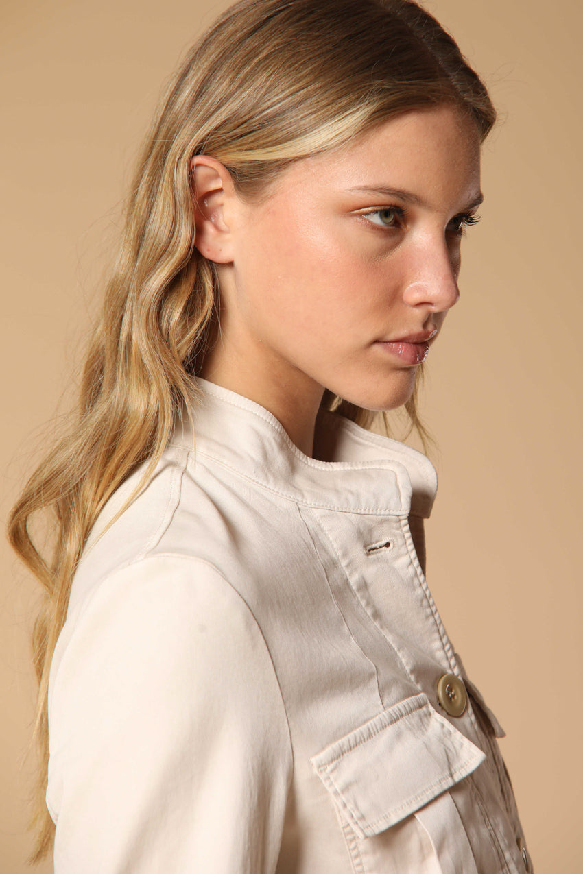 Karen Field Jacket Damen aus elastischem Sweatstoff