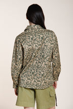 Santa Cruz veste femme en gabardine imprimé camouflage